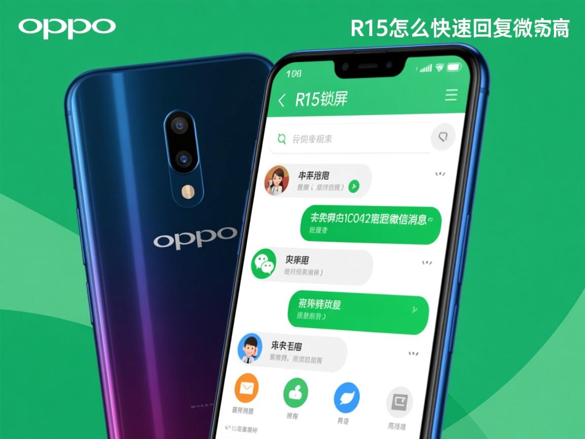 OPPO R15锁屏怎么快速回复微信消息  第3张