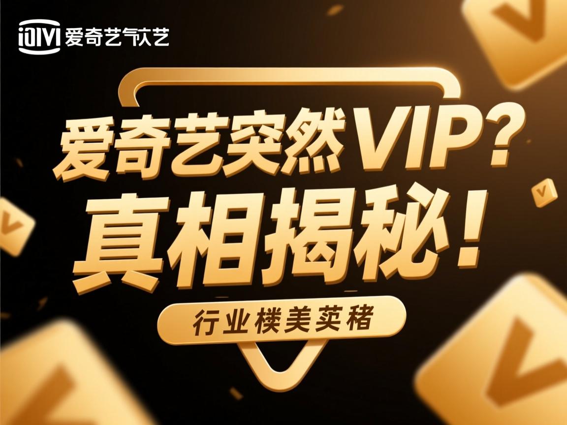 随刻爱奇艺突然停送VIP?真相揭秘!  第3张 随刻爱奇艺突然停送VIP?真相揭秘!  第3张