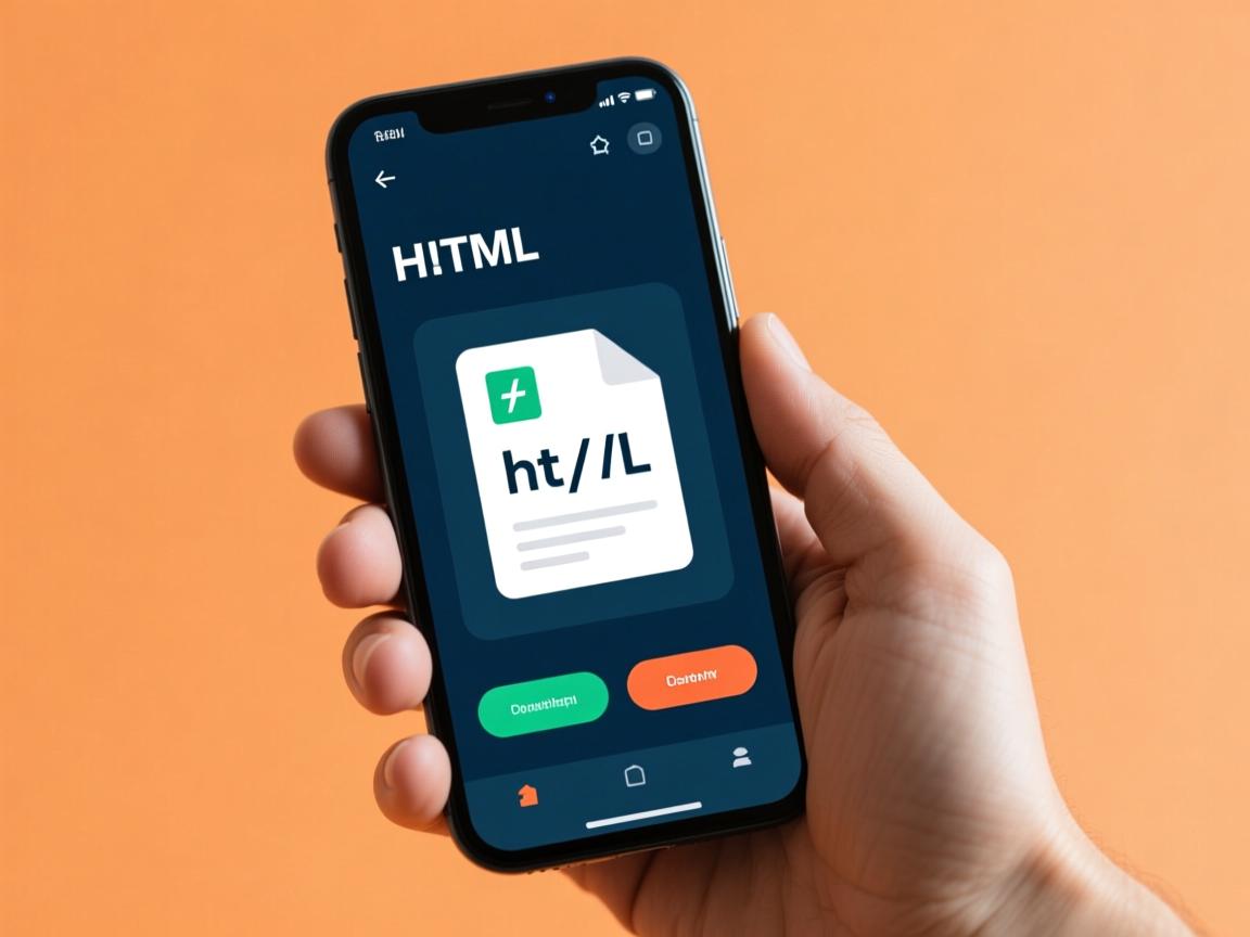 手机上如何创建HTML文件?  第1张 手机上如何创建HTML文件?  第1张