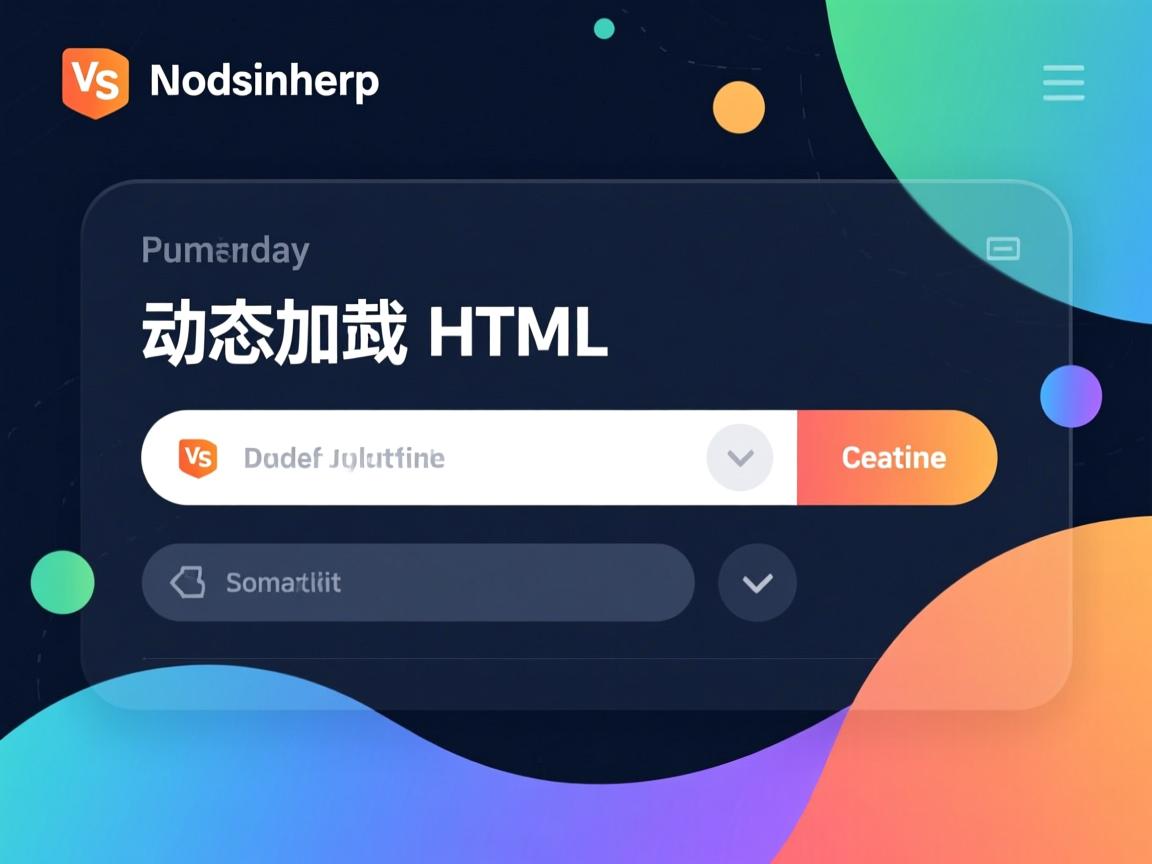 JS如何动态加载HTML?  第1张 JS如何动态加载HTML?  第1张