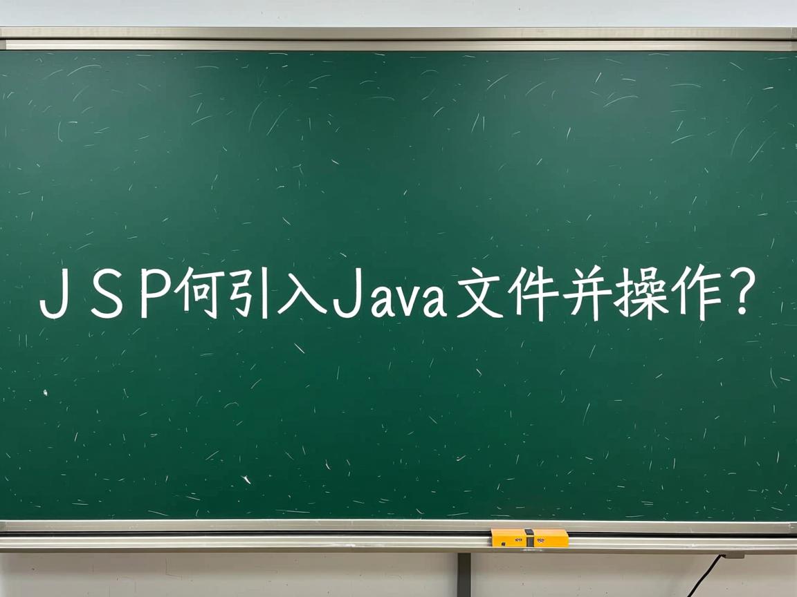 JSP如何引入Java文件并操作?  第2张 JSP如何引入Java文件并操作?  第2张