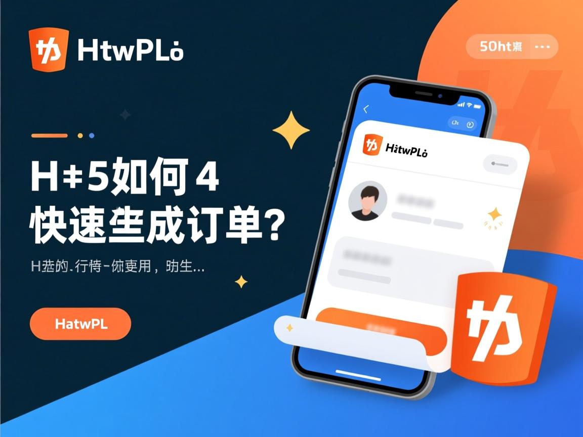 HTML5如何快速生成订单?  第1张 HTML5如何快速生成订单?  第1张