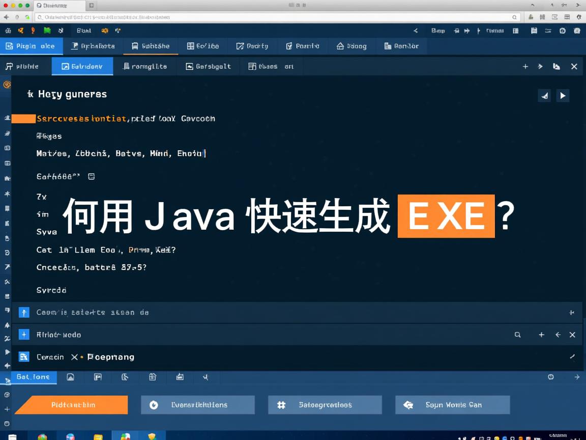 如何用Java快速生成EXE?  第2张 如何用Java快速生成EXE?  第2张