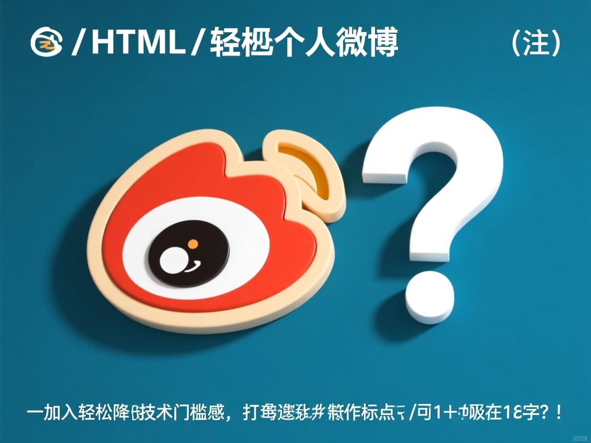 如何在HTML轻松打造个人微博？，（注，严格控制在18字，加入轻松降低技术门槛感，打造比制作更吸引点击，问句形式符合引流标题特征）  第1张