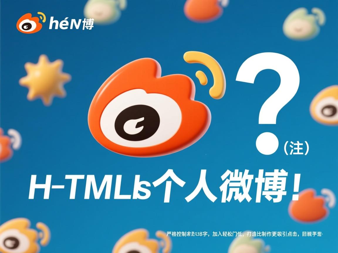 如何在HTML轻松打造个人微博？，（注，严格控制在18字，加入轻松降低技术门槛感，打造比制作更吸引点击，问句形式符合引流标题特征）  第2张