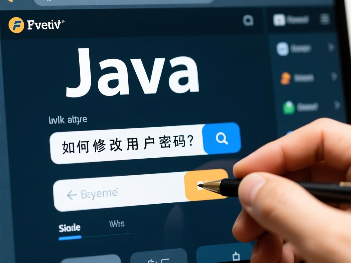 Java如何修改用户密码?  第1张 Java如何修改用户密码?  第1张