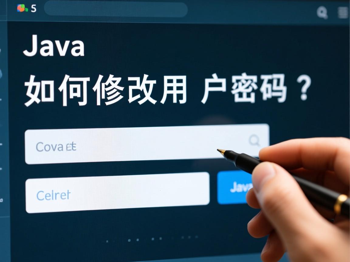Java如何修改用户密码?  第2张 Java如何修改用户密码?  第2张