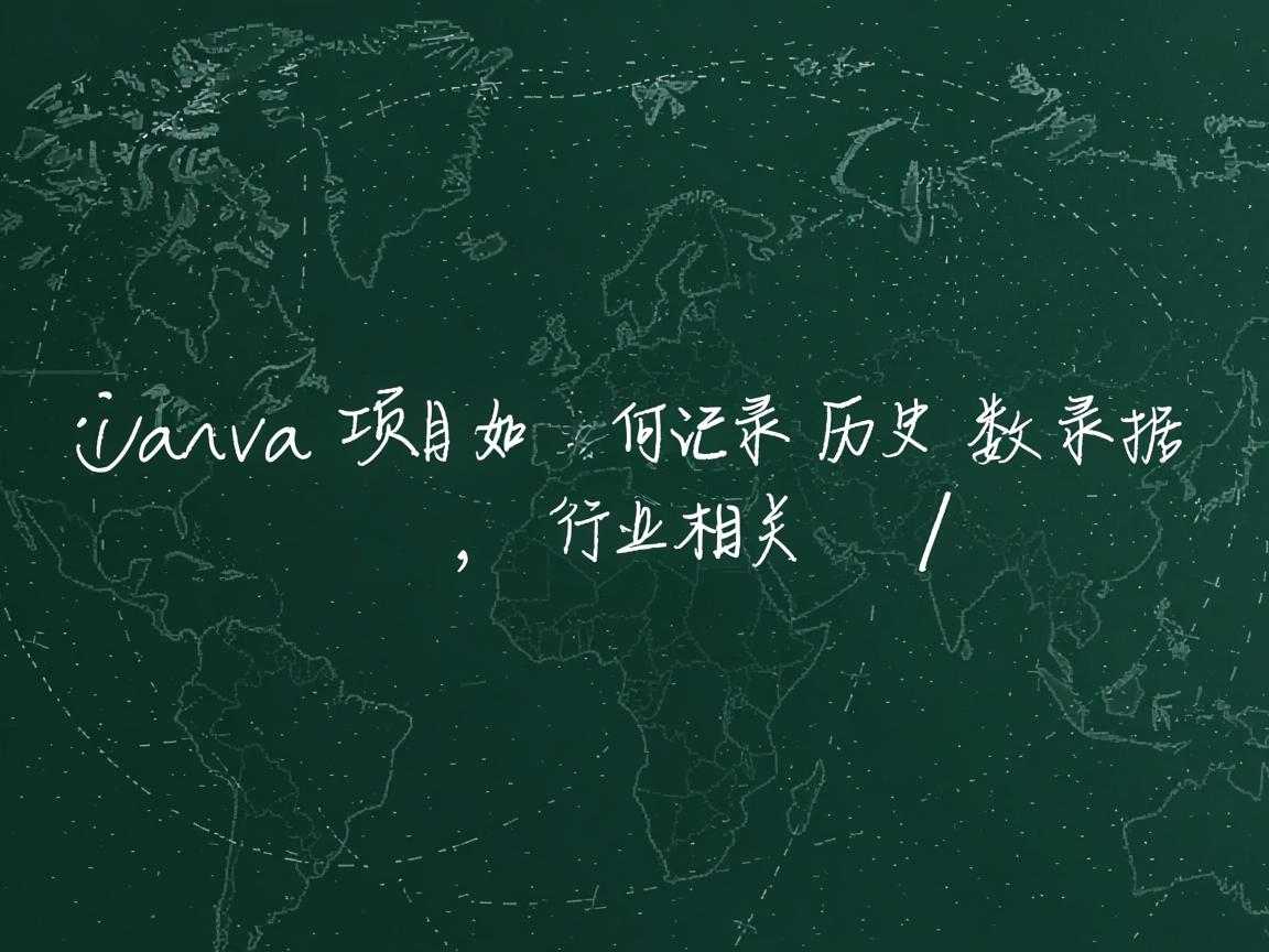 Java项目如何记录历史数据  第2张 Java项目如何记录历史数据  第2张