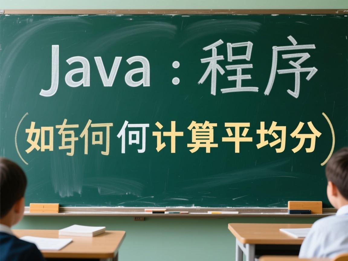 Java程序如何计算平均分  第2张 Java程序如何计算平均分  第2张