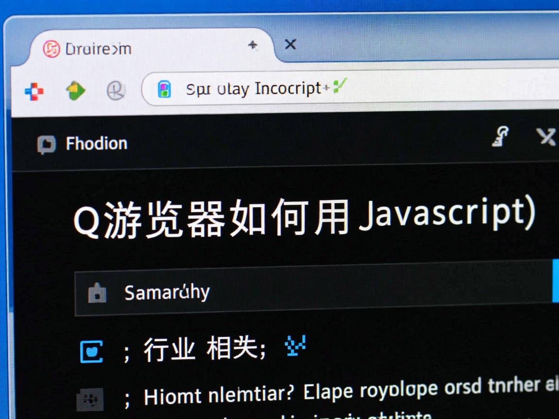 QQ浏览器如何启用JavaScript  第2张 QQ浏览器如何启用JavaScript  第2张