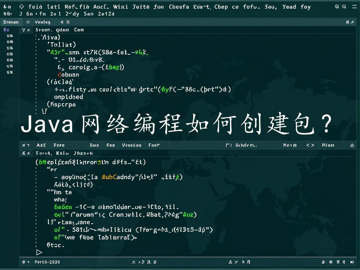 Java网络编程如何创建包?  第3张 Java网络编程如何创建包?  第3张