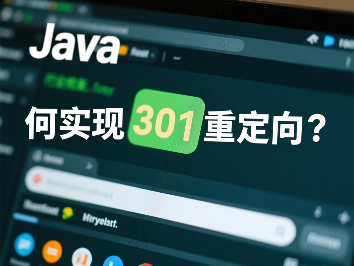 Java如何实现301重定向?  第3张 Java如何实现301重定向?  第3张