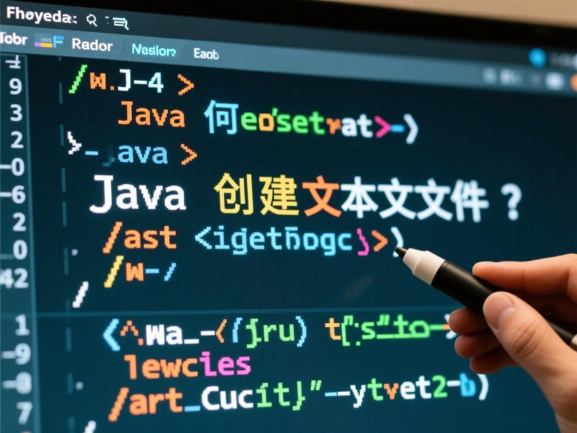 Java如何创建文本文件?  第1张 Java如何创建文本文件?  第1张