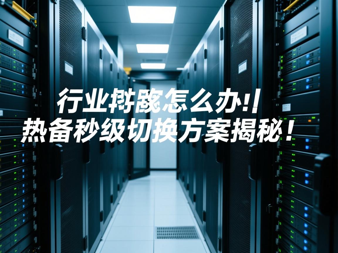 服务器宕机怎么办?热备秒级切换方案揭秘!  第1张 服务器宕机怎么办?热备秒级切换方案揭秘!  第1张
