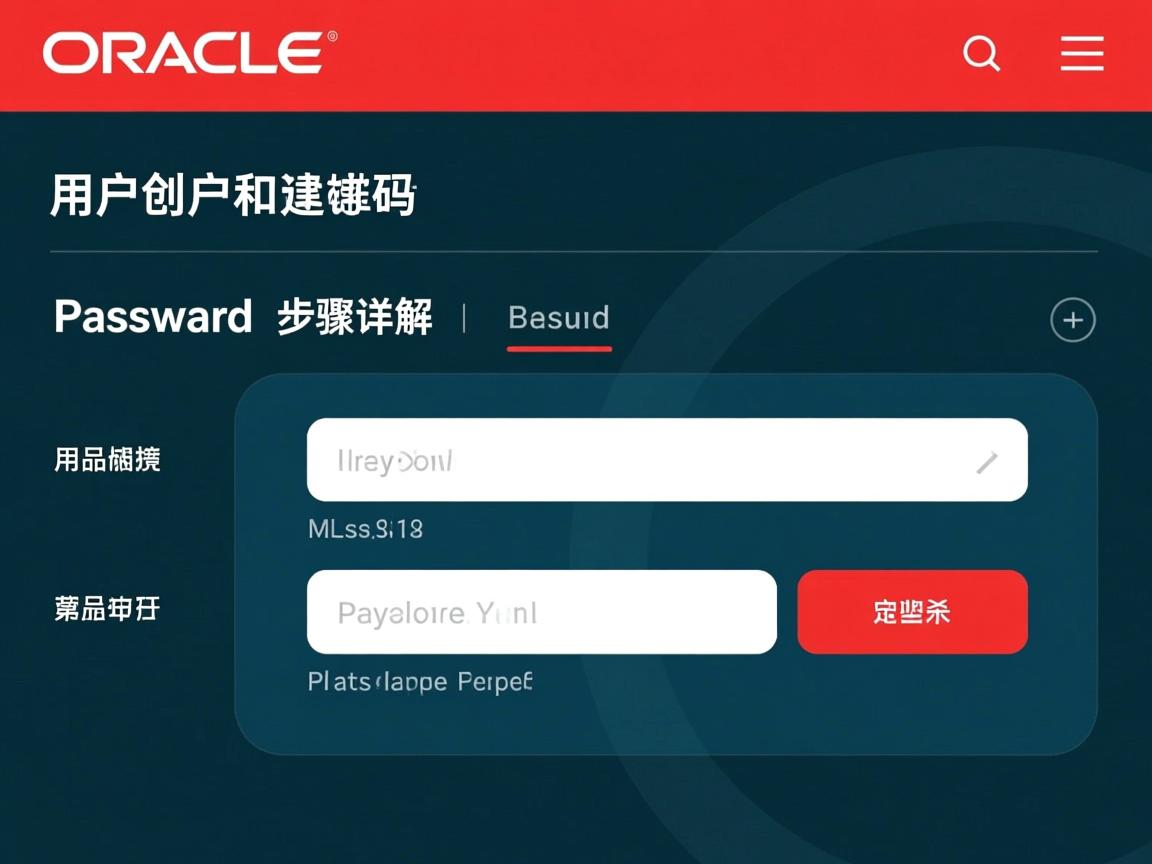 Oracle创建用户和密码步骤详解  第3张 Oracle创建用户和密码步骤详解  第3张