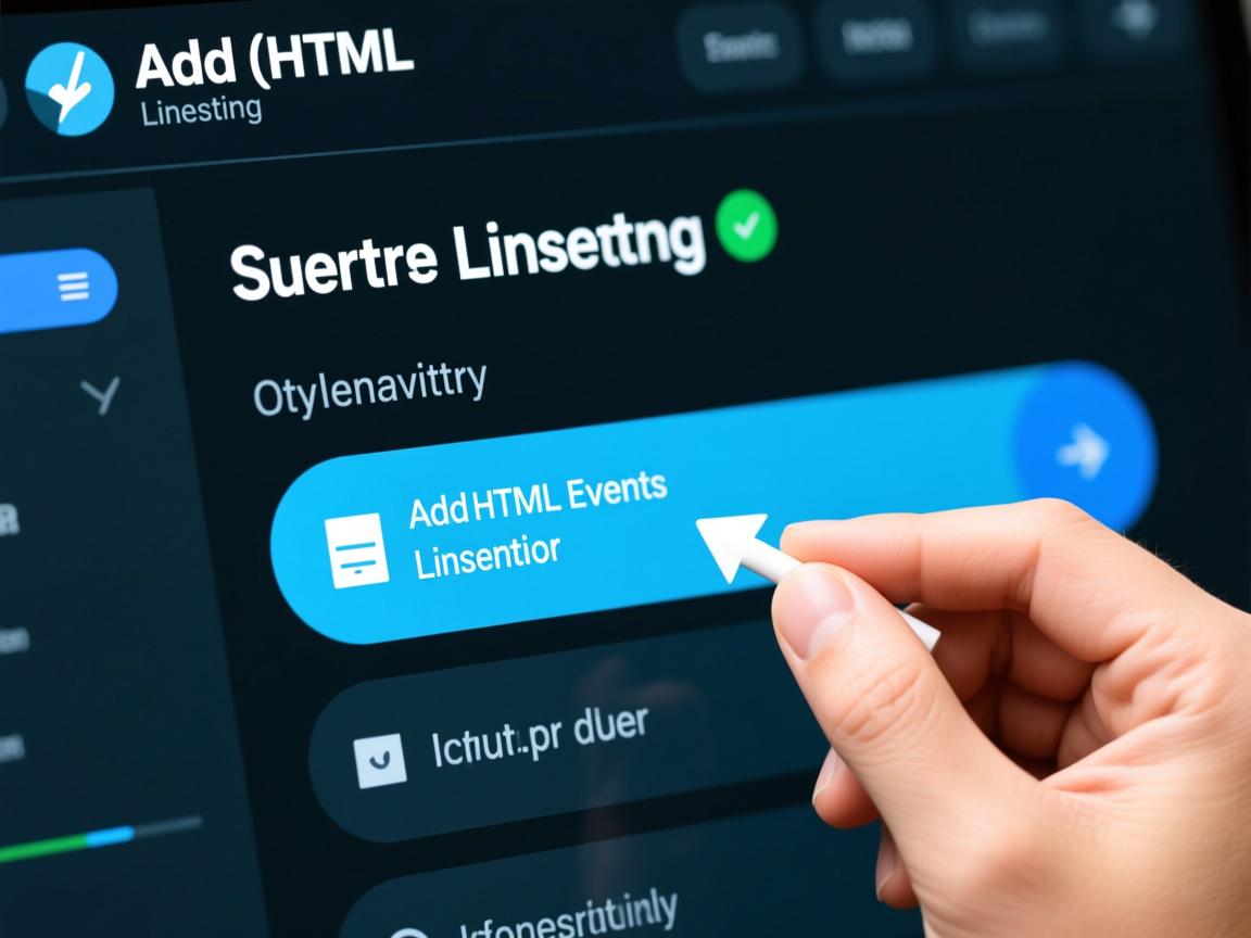 如何快速添加HTML事件监听?  第1张 如何快速添加HTML事件监听?  第1张