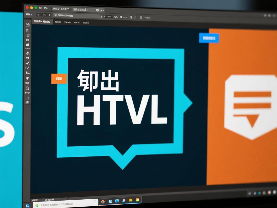 PS怎样输出HTML格式?
