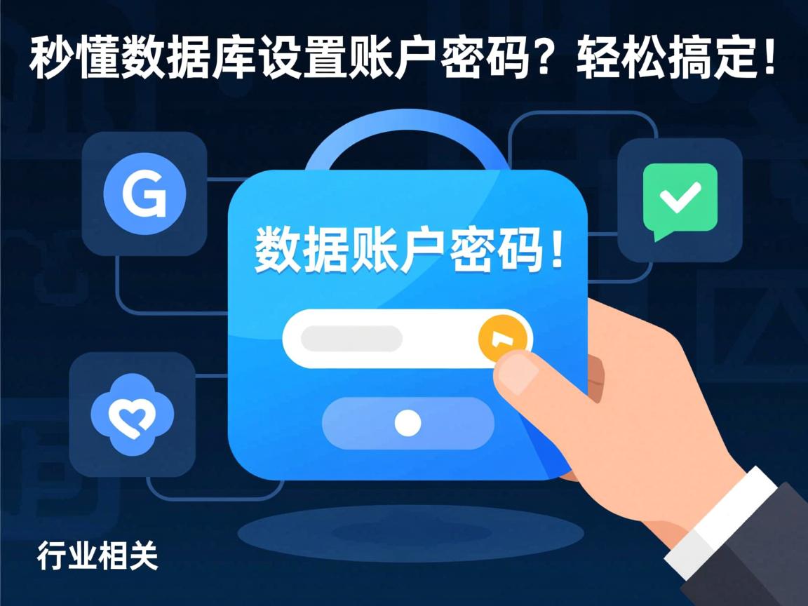 如何秒懂数据库设置账户密码?轻松搞定!  第1张 如何秒懂数据库设置账户密码?轻松搞定!  第1张