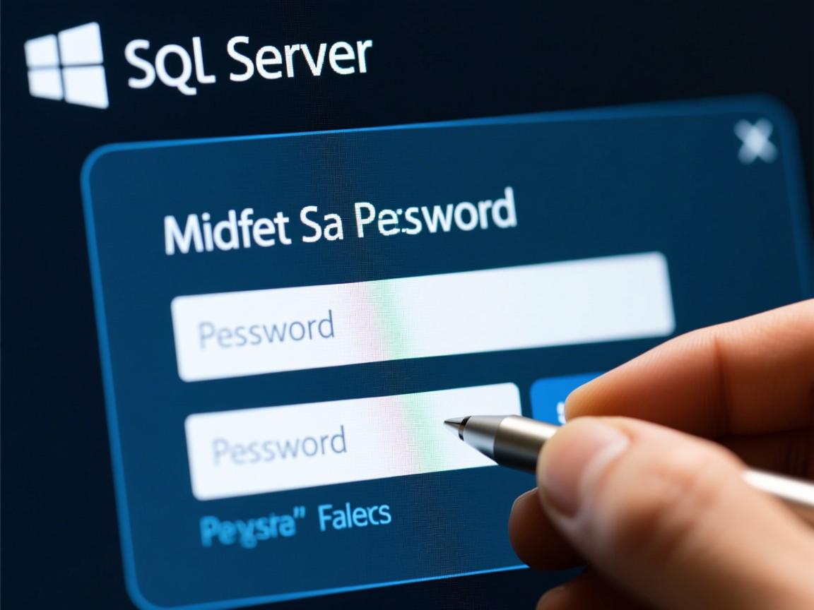 SQL Server如何修改sa密码?  第3张 SQL Server如何修改sa密码?  第3张
