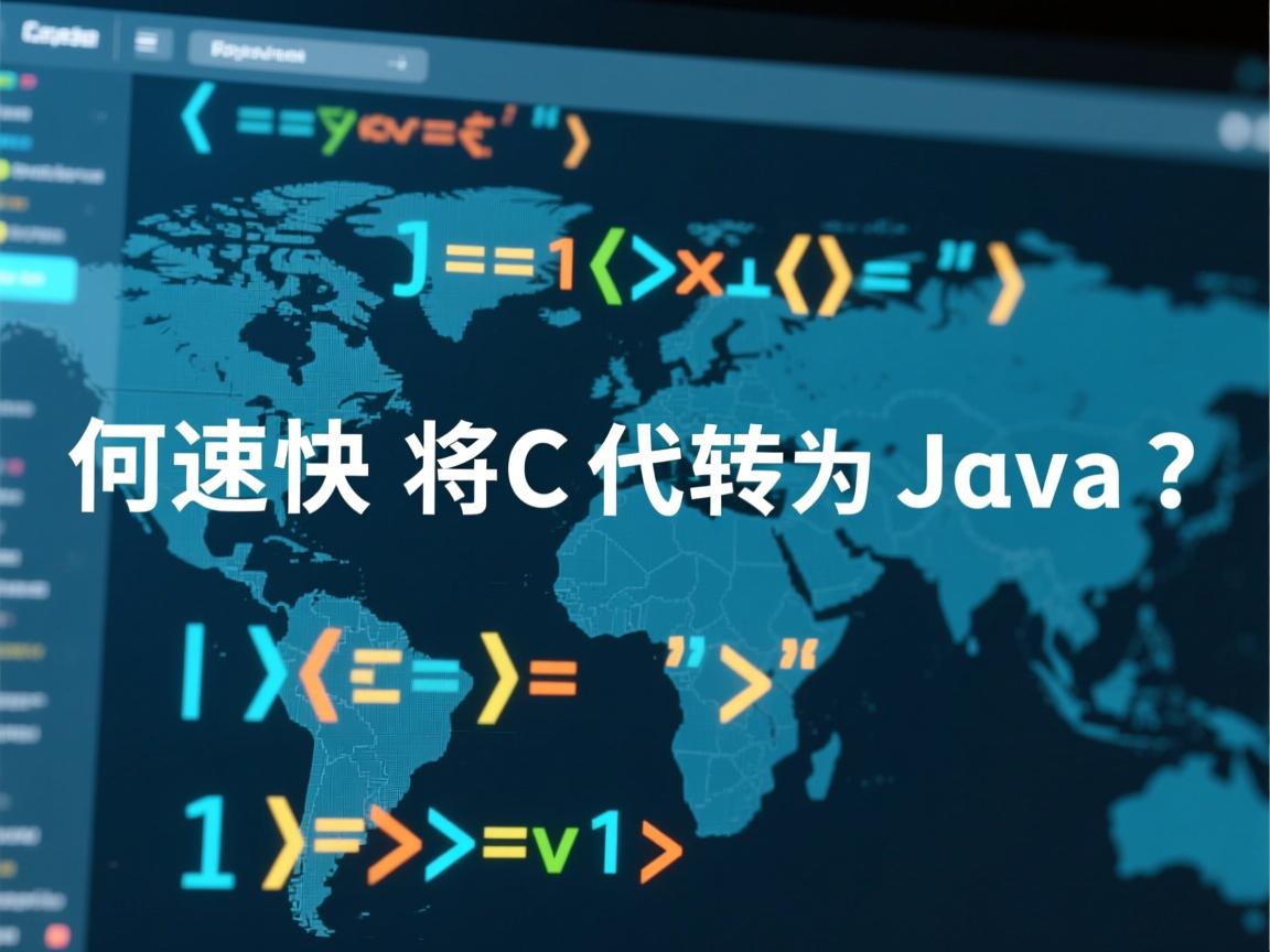 如何快速将C代码转为Java?  第3张 如何快速将C代码转为Java?  第3张