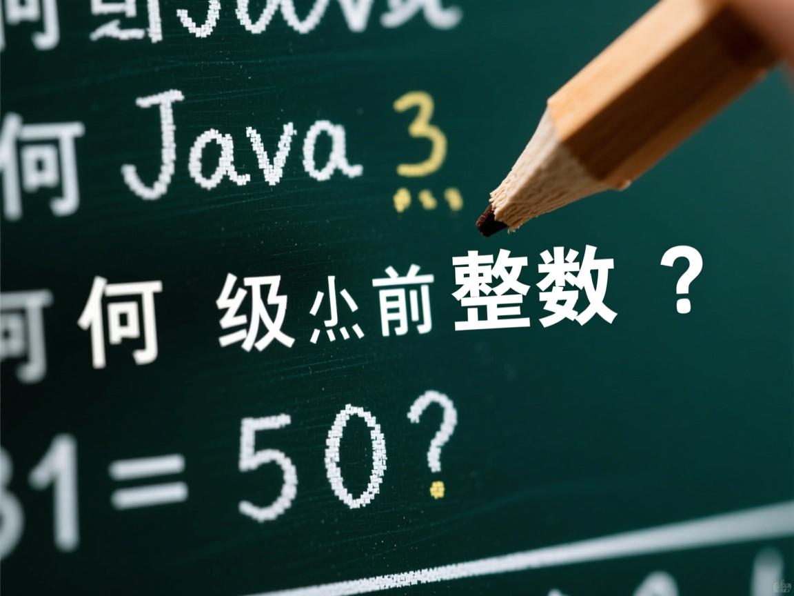 Java如何截取小数点前整数？  第2张