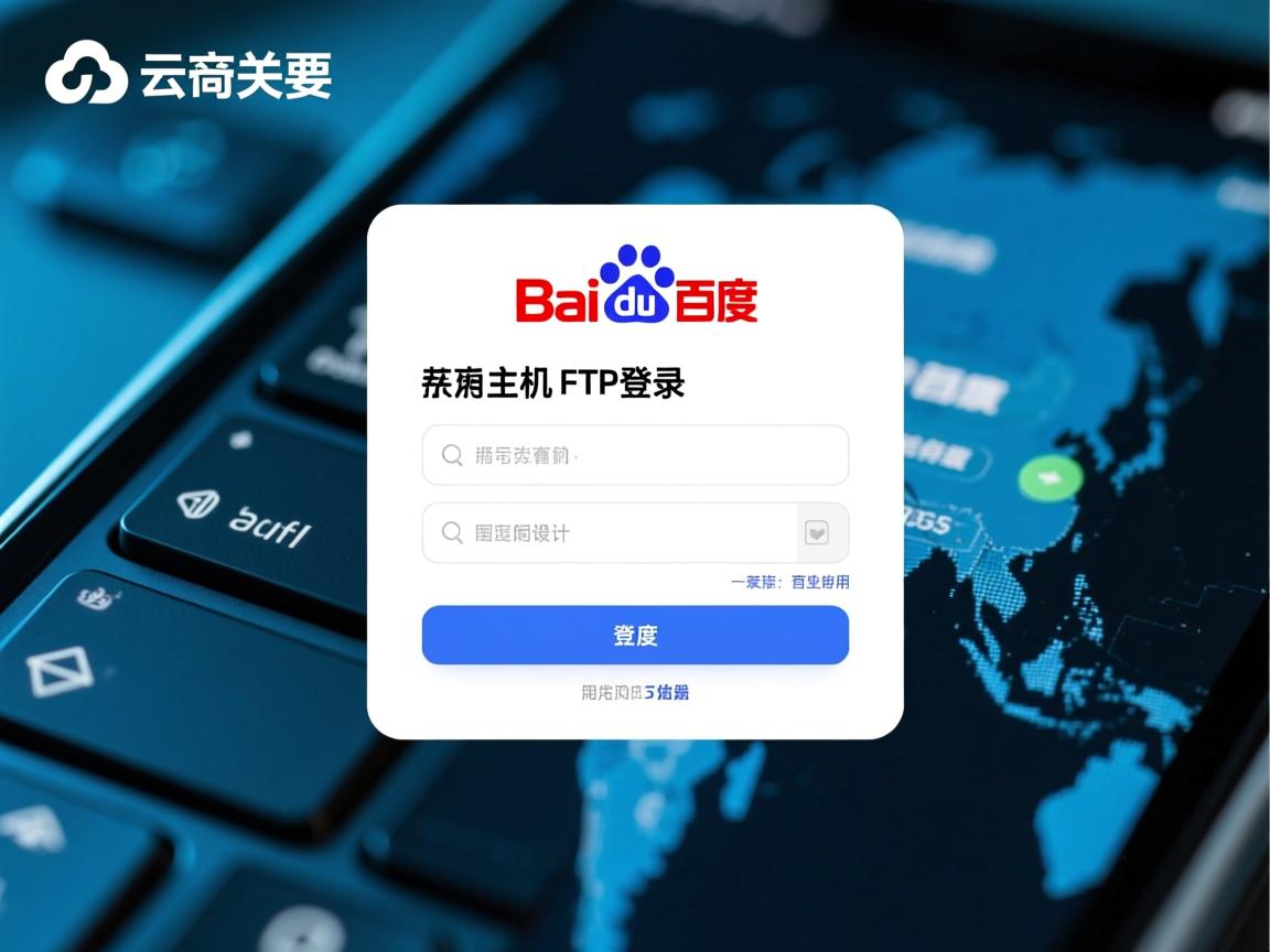 百度云虚拟主机如何FTP登录