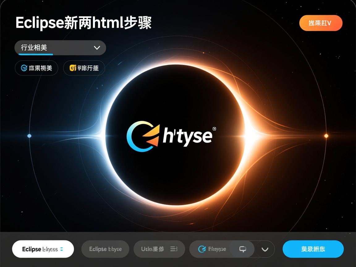 eclipse新建html步骤？  第3张