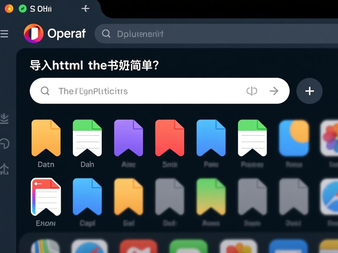Opera怎样导入html书签最简单? 第3张 Opera怎样导入html书签最简单? 第3张