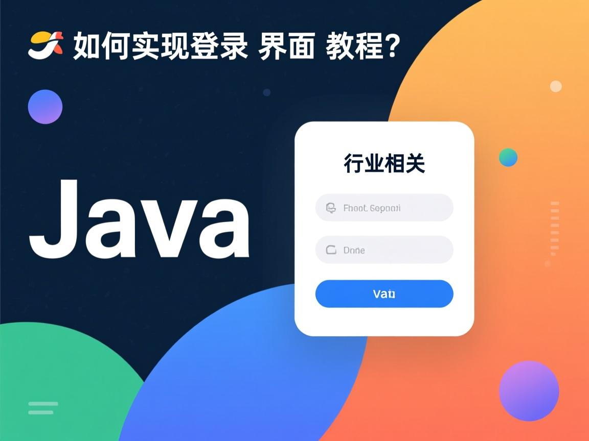 Java如何实现登录界面教程?  第3张 Java如何实现登录界面教程?  第3张