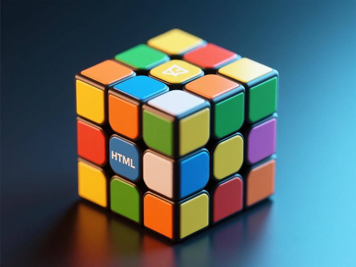 如何用HTML轻松创建3D魔方?  第1张 如何用HTML轻松创建3D魔方?  第1张