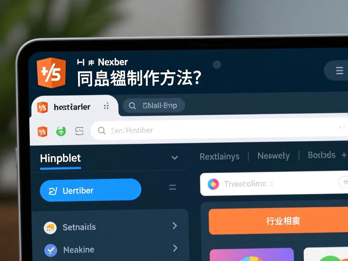 HTML5导航栏制作方法?  第2张 HTML5导航栏制作方法?  第2张