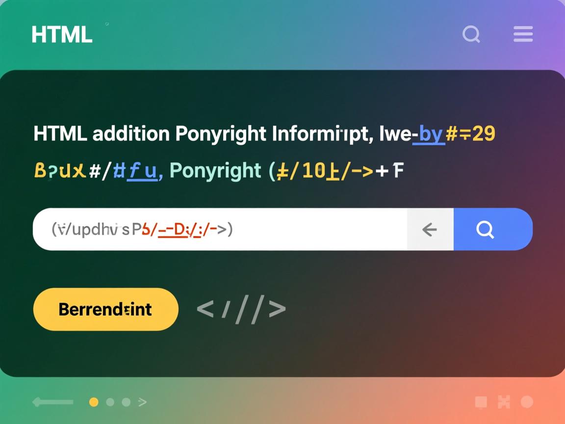 如何用HTML添加版权信息？  第3张