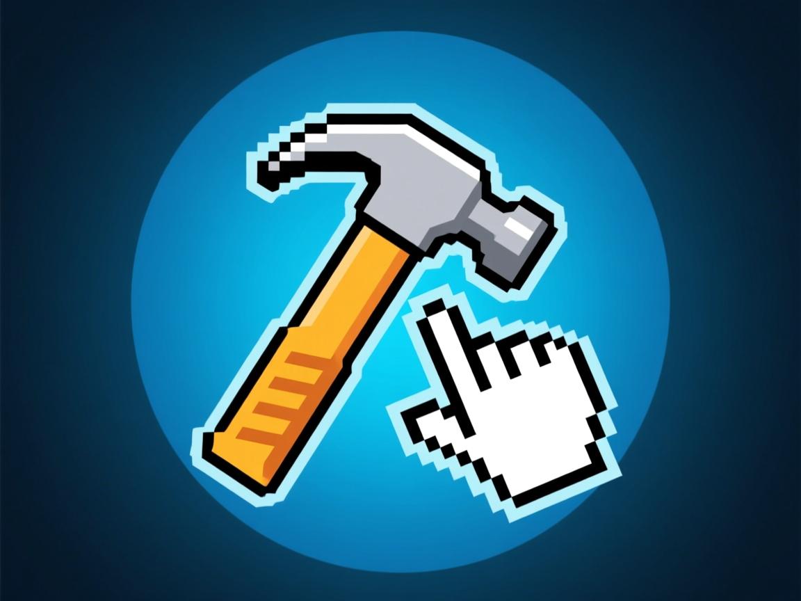 如何用HTML5将光标变为锤子？  第1张