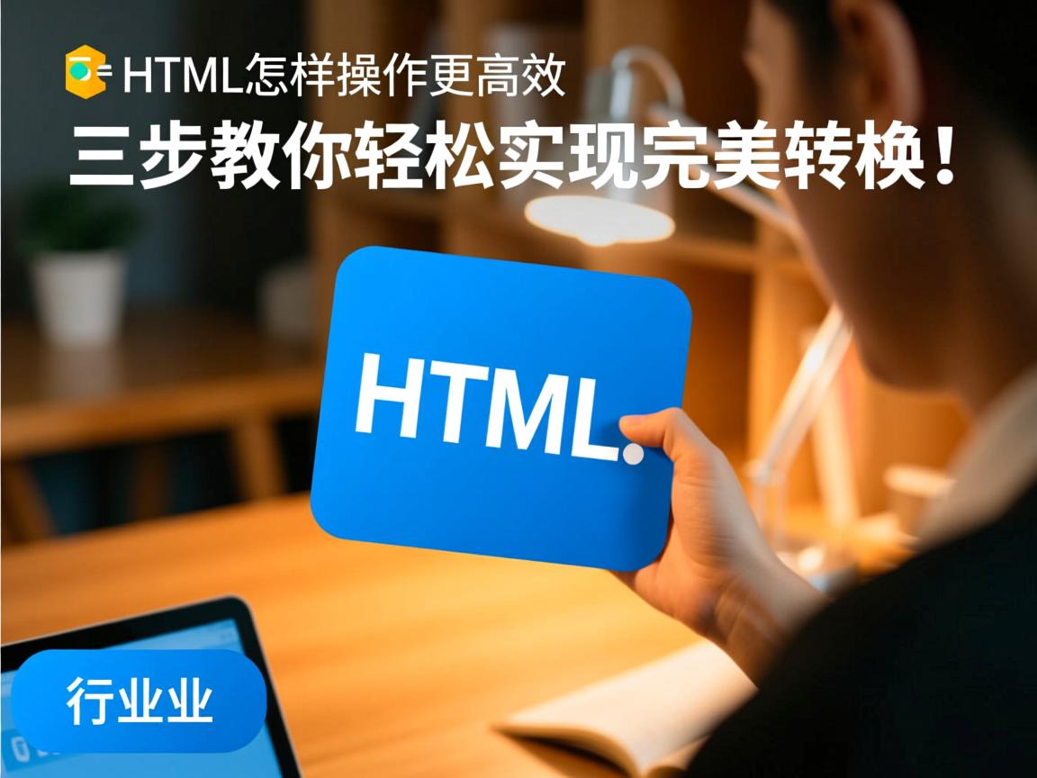 Word转HTML怎样操作更高效？三步教你轻松实现完美转换  第2张