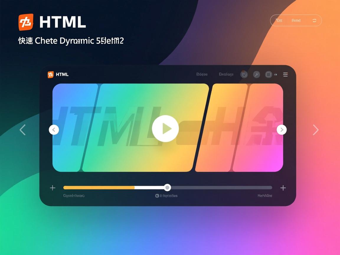 如何在HTML中快速创建动态轮播条?  第1张 如何在HTML中快速创建动态轮播条?  第1张