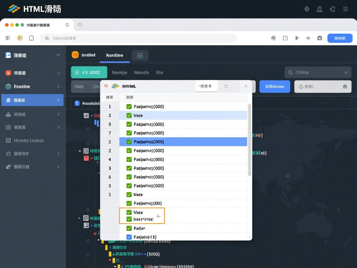 如何让HTML表格可滑动？  第2张
