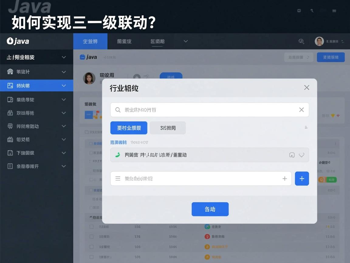 Java如何实现三级联动?  第2张 Java如何实现三级联动?  第2张