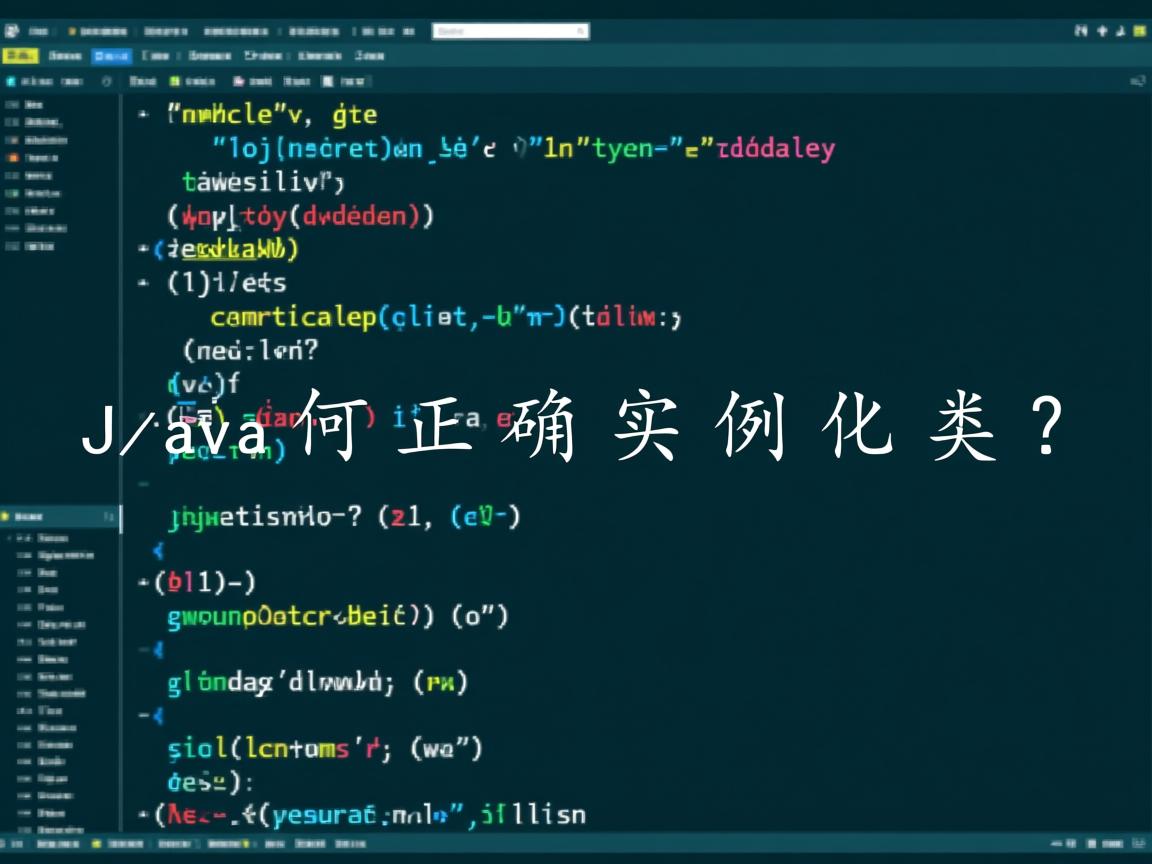 Java如何正确实例化类?