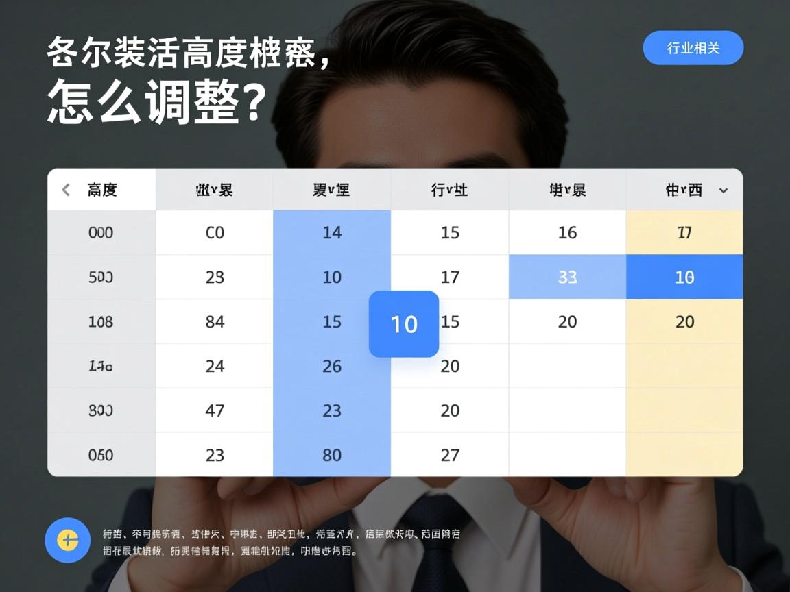 HTML表格高度怎么调整?  第1张 HTML表格高度怎么调整?  第1张