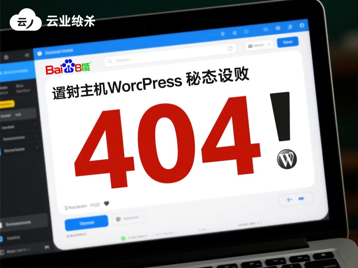 百度云虚拟主机WordPress伪静态设置失败404怎么办  第1张 百度云虚拟主机WordPress伪静态设置失败404怎么办  第1张