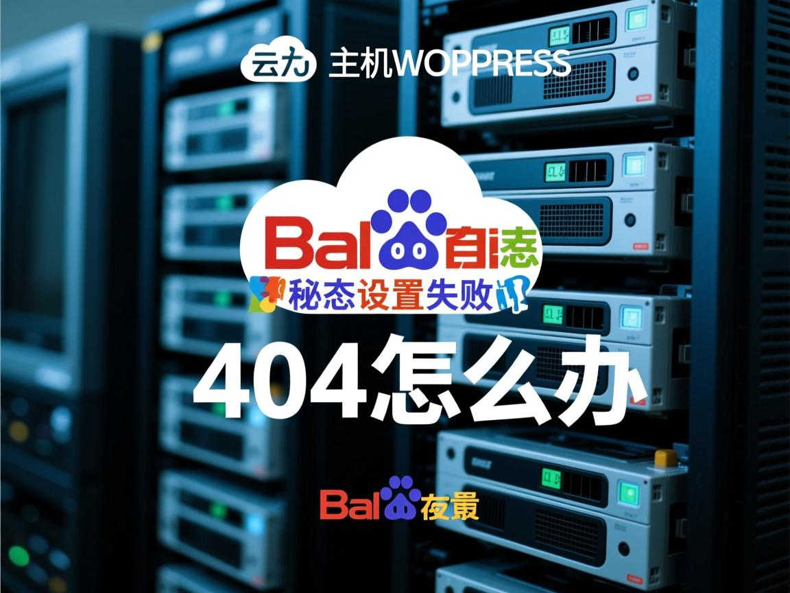 百度云虚拟主机WordPress伪静态设置失败404怎么办  第2张 百度云虚拟主机WordPress伪静态设置失败404怎么办  第2张