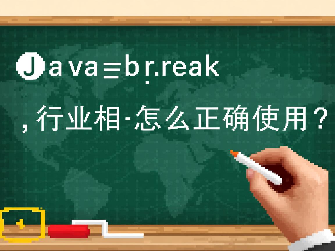 Java break怎么正确使用？