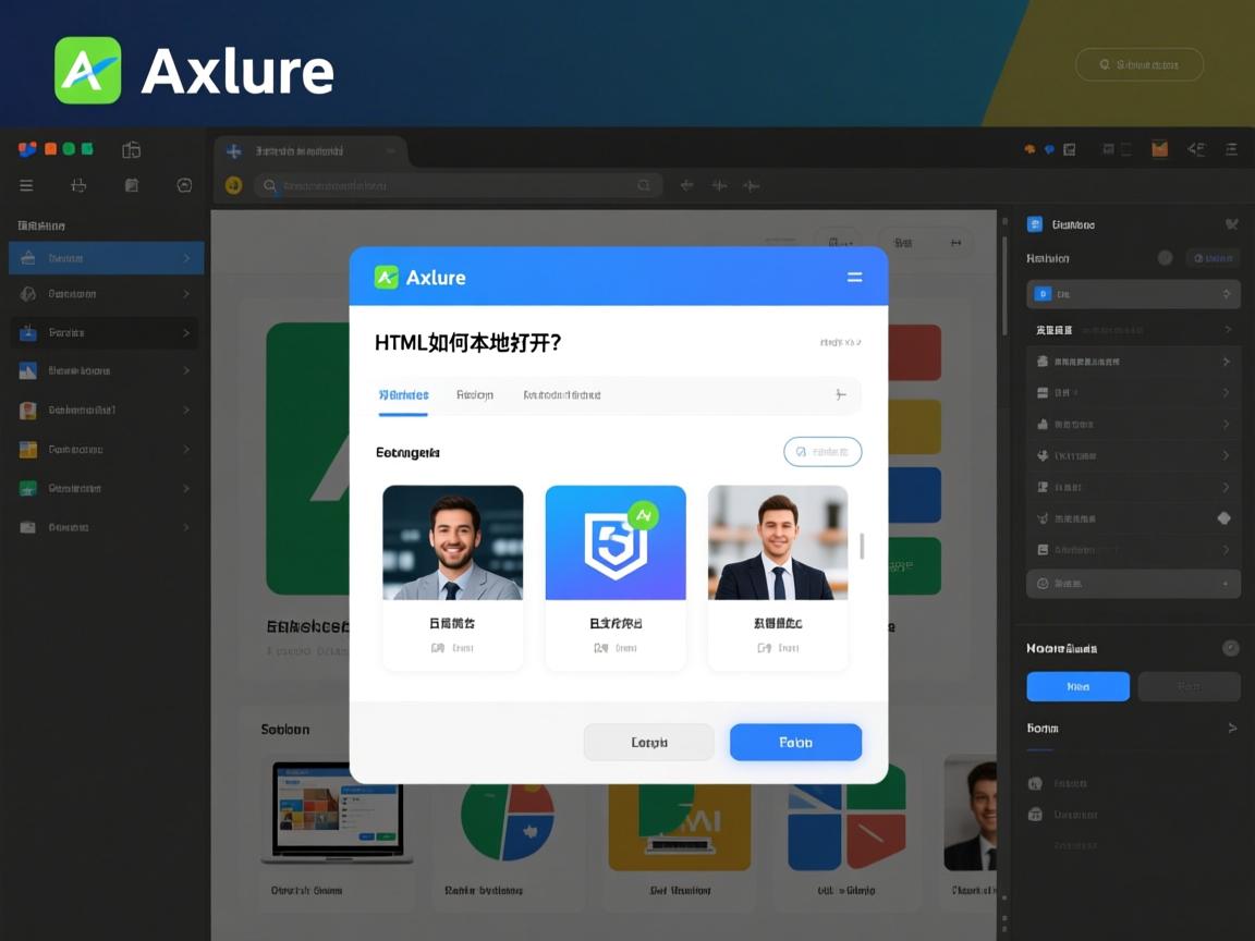 Axure导出HTML后如何本地打开?  第2张 Axure导出HTML后如何本地打开?  第2张