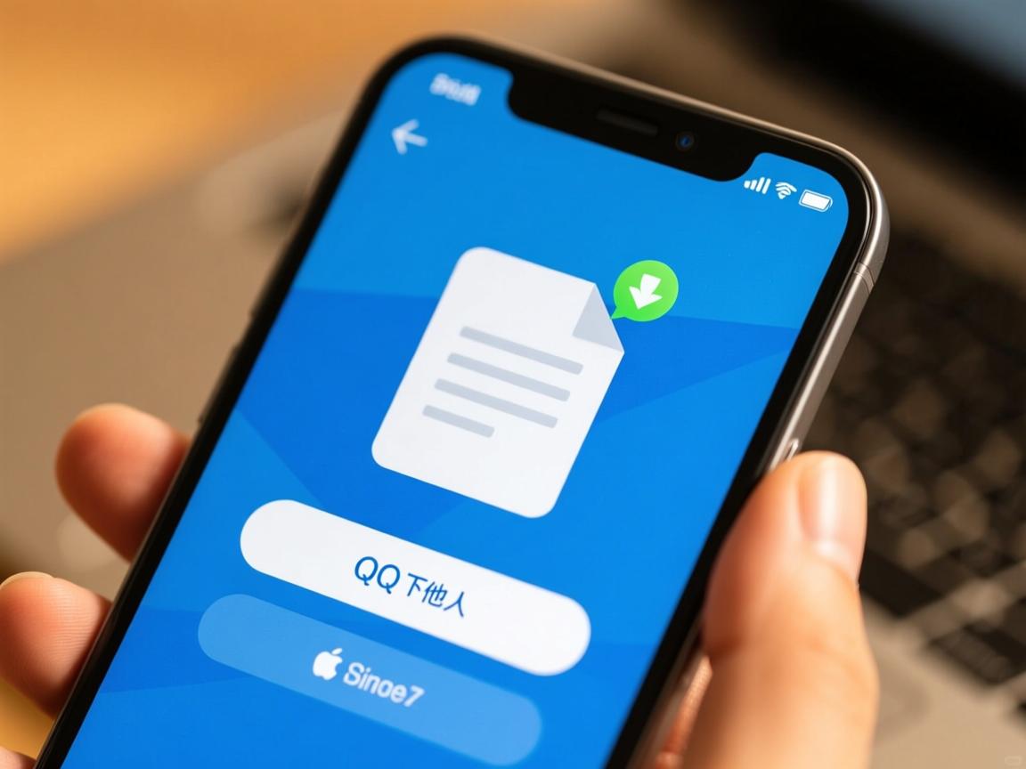 苹果手机无法下载他人QQ文件?  第2张 苹果手机无法下载他人QQ文件?  第2张