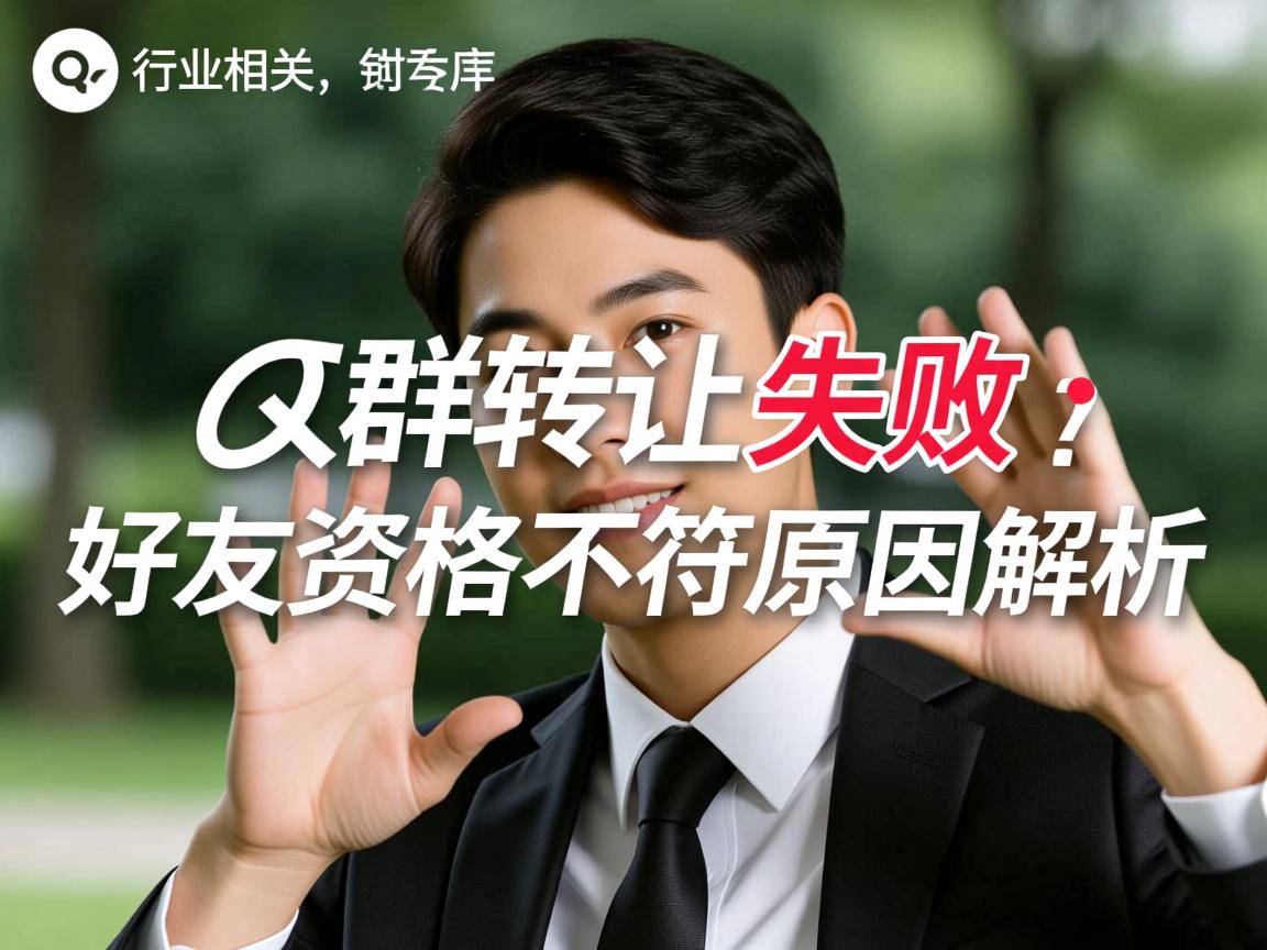 QQ群转让失败?好友资格不符原因解析  第1张 QQ群转让失败?好友资格不符原因解析  第1张