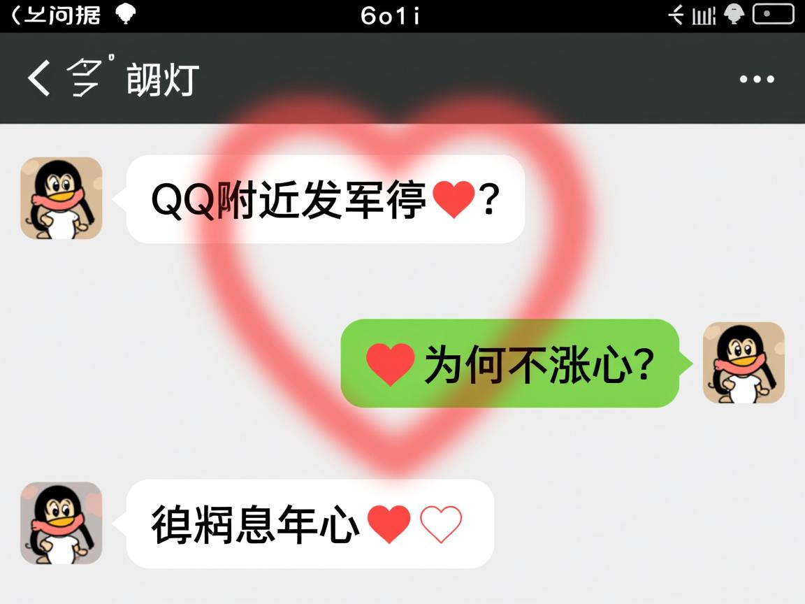 QQ附近发消息为何不涨心?  第1张 QQ附近发消息为何不涨心?  第1张