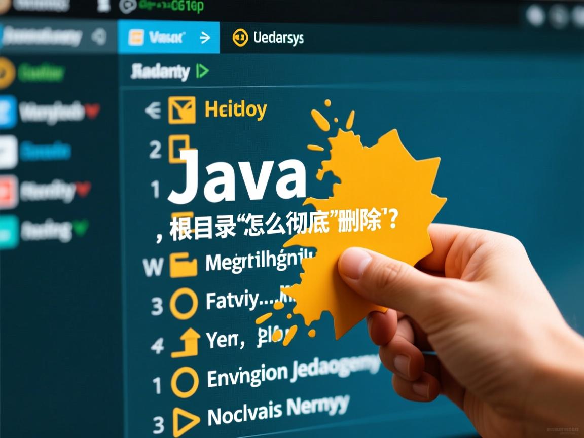 Java根目录怎么彻底删除?  第2张 Java根目录怎么彻底删除?  第2张