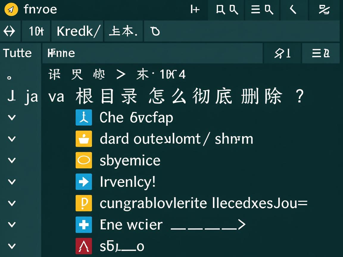 Java根目录怎么彻底删除?  第3张 Java根目录怎么彻底删除?  第3张