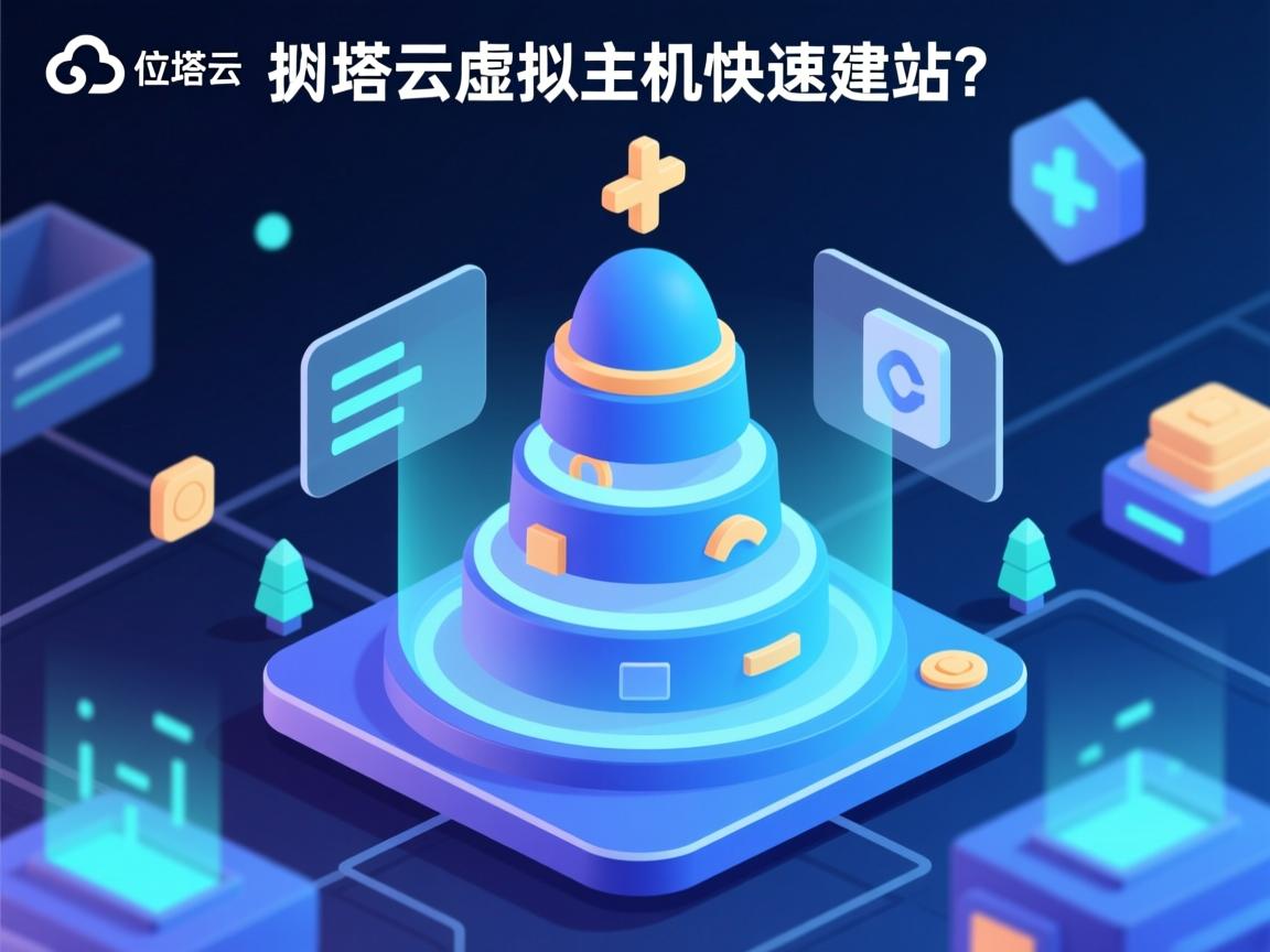 如何用宝塔云虚拟主机快速建站?