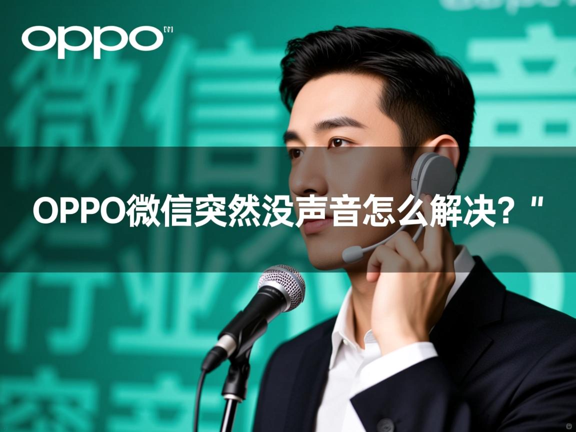 OPPO微信突然没声音怎么解决？  第1张